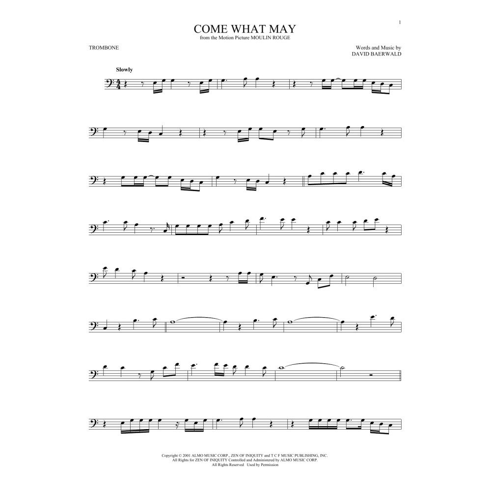 Come What May (from Moulin Rouge)